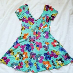 Jams World Crinkle Skater Dress